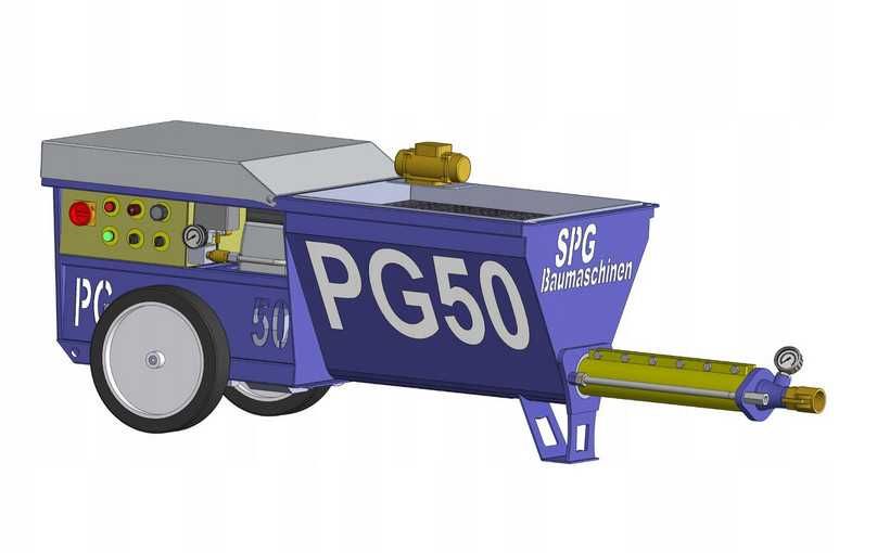 Pompa do betonu SPG Baumaschinen PG50 + Mieszarka PG140light