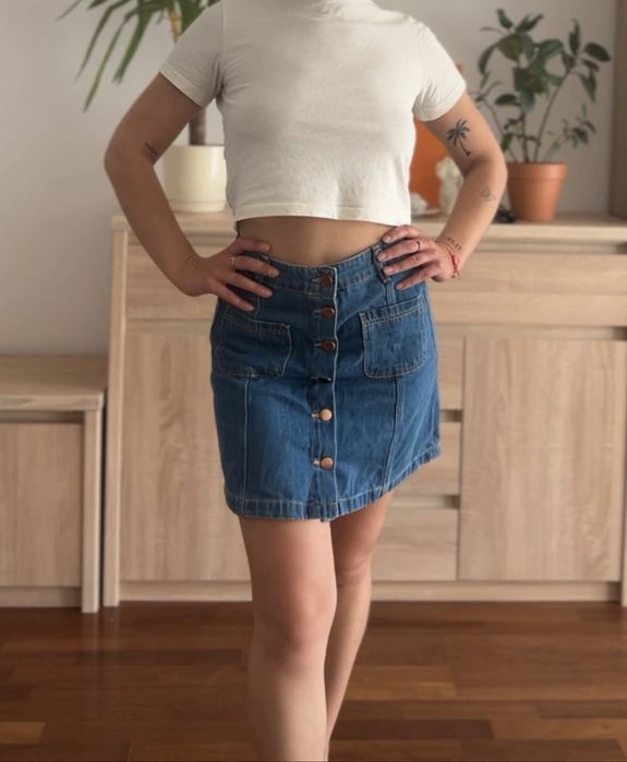 Spódniczka jeansowa H&M r.36