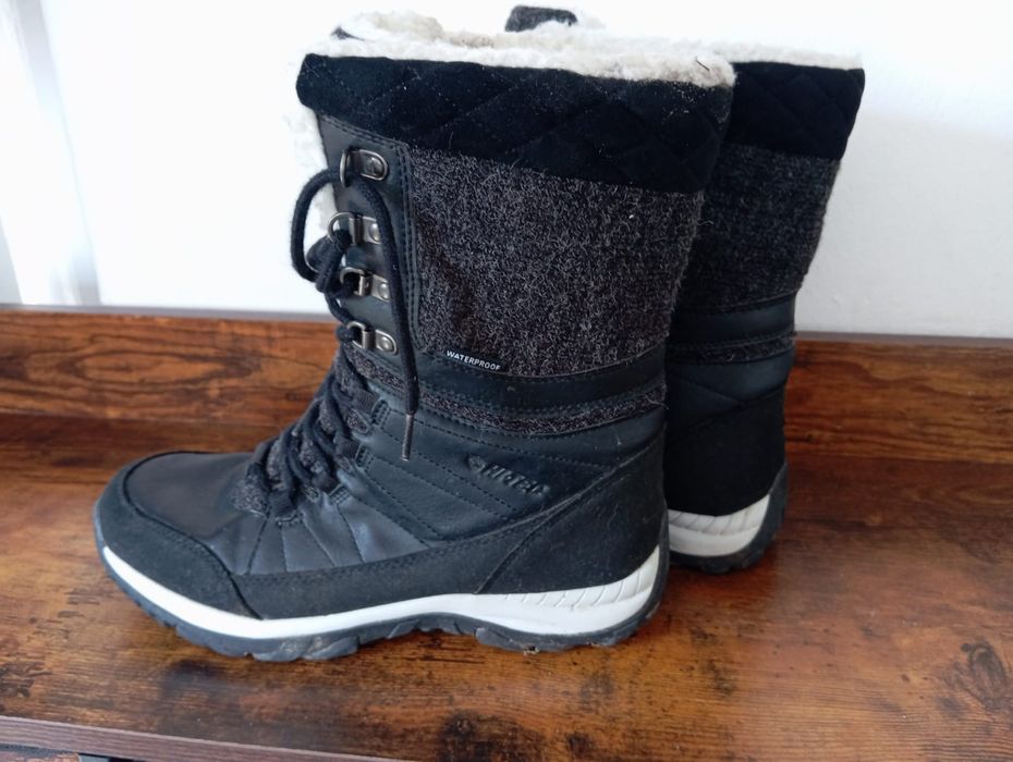 damskie buty z membraną trekkingowe śniegowce Hi-Tec,Riva Waterproof r.40