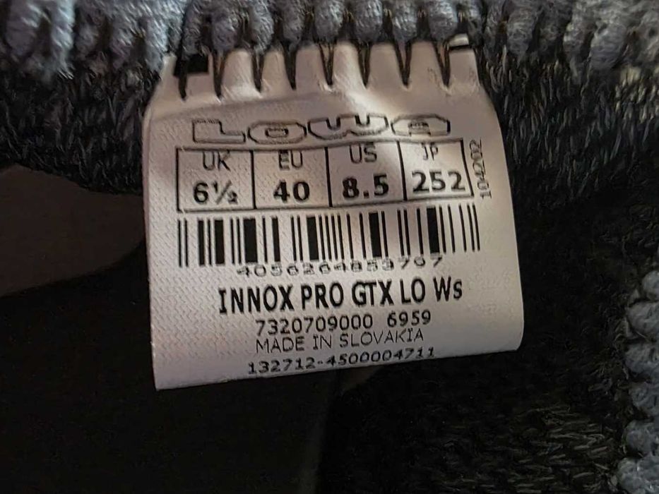 Тактические кроссовки LOWA Innox GTX LO ws.  40