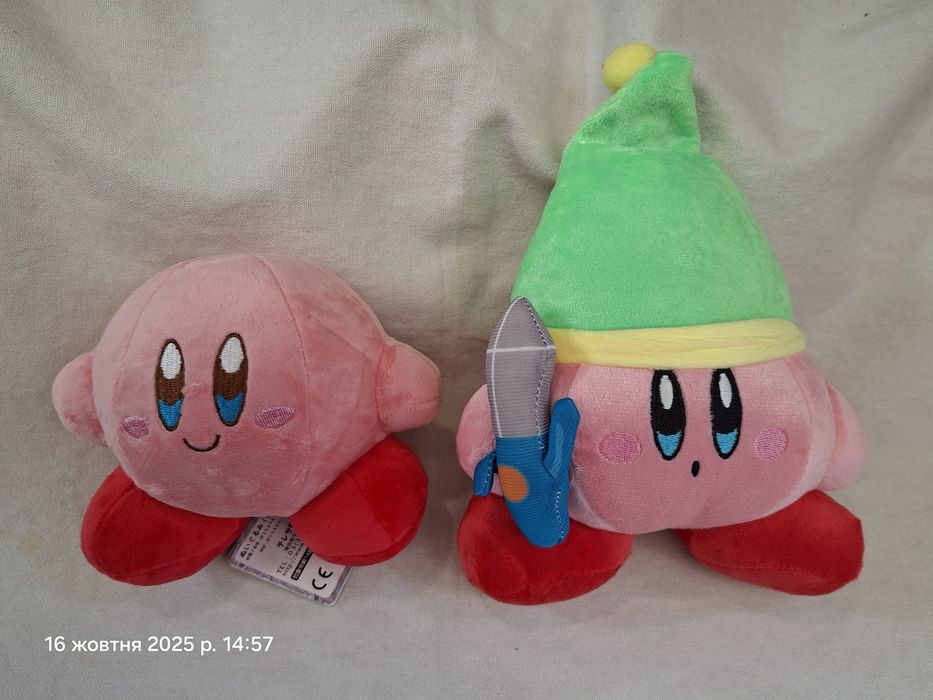Кирби Kirby Кірбі два вида розовый колобок