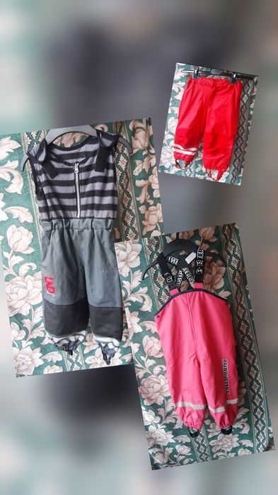 74,80Дощовик Грязепруф напів комбінезон штани проти дощу