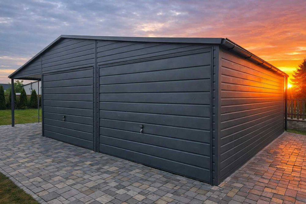 Garaż blaszany 5x6