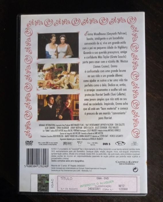 DVD Ema (new laminated)64552373808129121