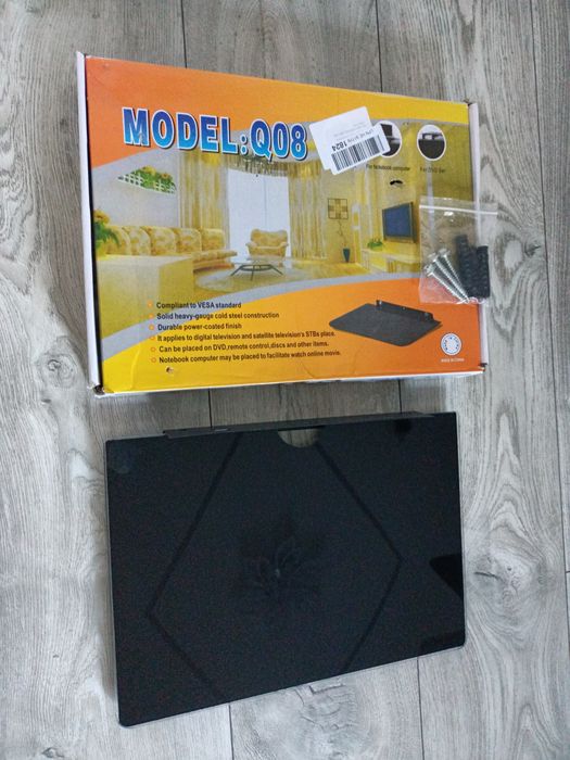 Półka Szklana Uchwyt Na Dekoder