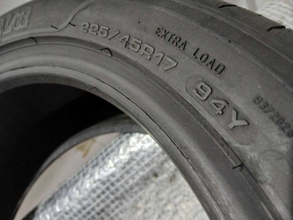 Шина Sava 225/45R17. 1шт. Літо Розпаровка 2022р.(0753)