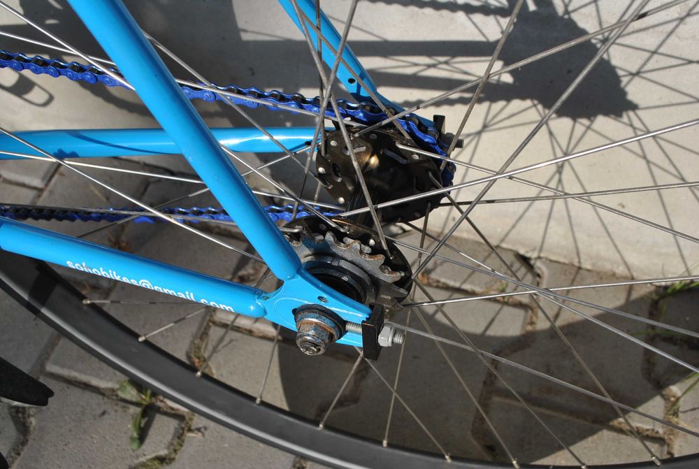 Rower Miejski Szosowy Fixie Ostre Koło Soho hong Kong Single Speed