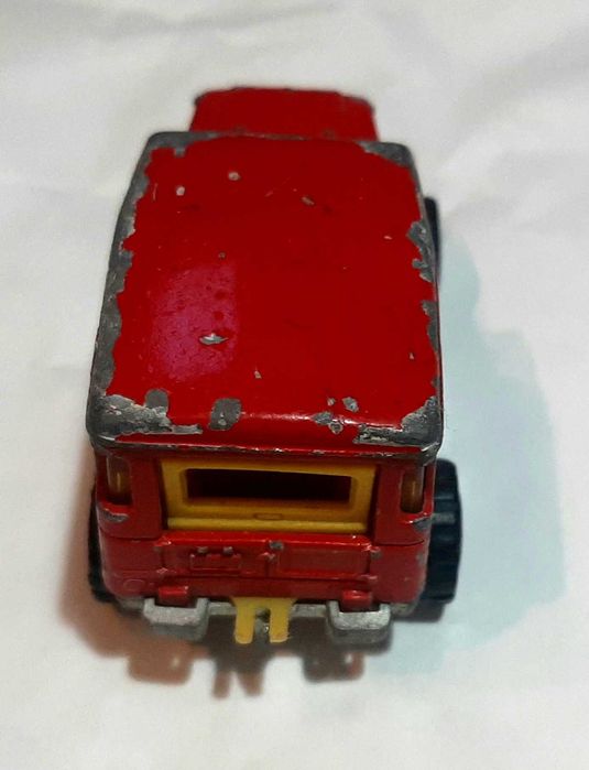 Miniatura antiga Majorette Toyota Land Cruiser