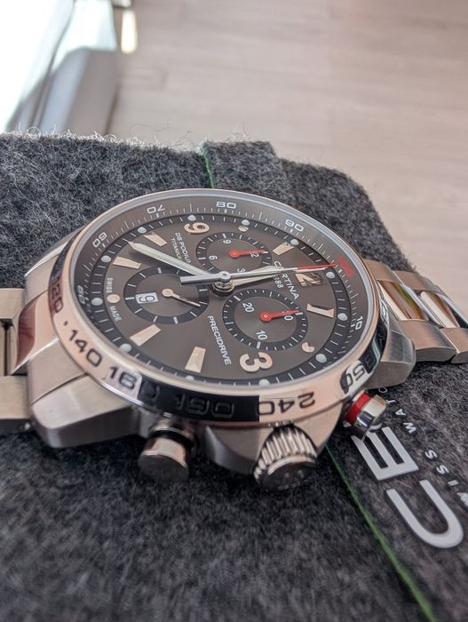 Zegarek Certina DS Podium Big Chrono Titanium 44mm FullSet