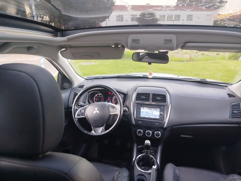 Mitsubishi ASX 1.8DiD 150cv 2014/Nacional/Panorâmico/Pele/Excelente motor