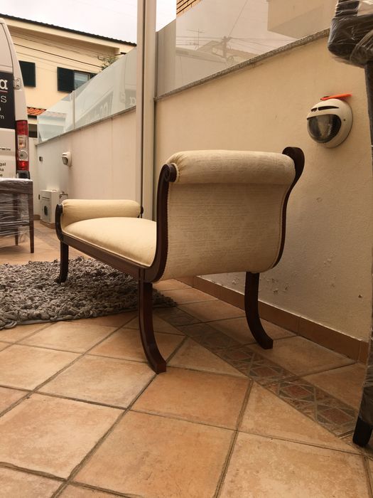 Secretaria e chaise long estilo ingles