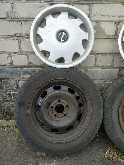 Диски сталеві до Опель R15 з ковпаками