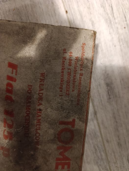 Klocki hamulcowe tył 125 p