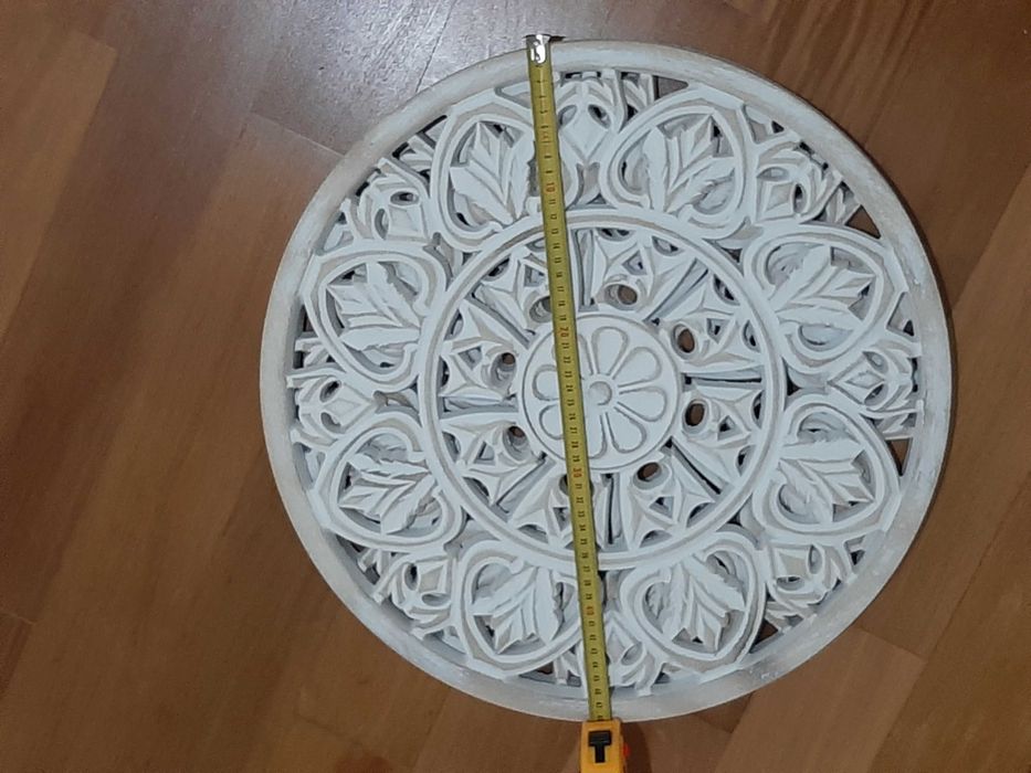 Mandalas decorativos madeira