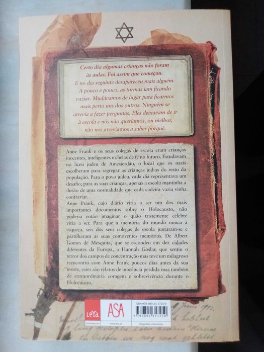 Memórias de Anne Frank