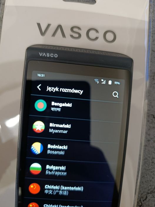 Vasco Q1 j. nowy tłumacz mowy, translator. Gwarancja.