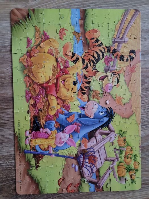 Пазли принцеса Софія і Вінні пух