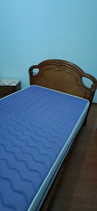 Quarto de casal com colchão