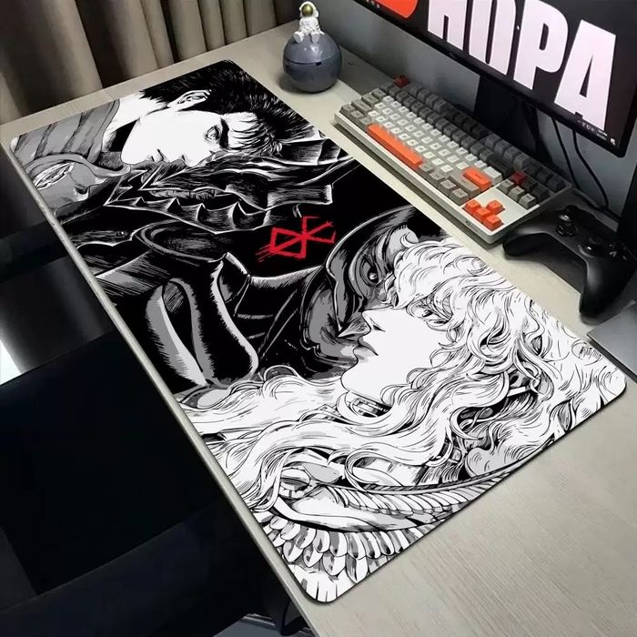 Коврик для мыши с АНИМЕ БЕРСЕРК 90x40