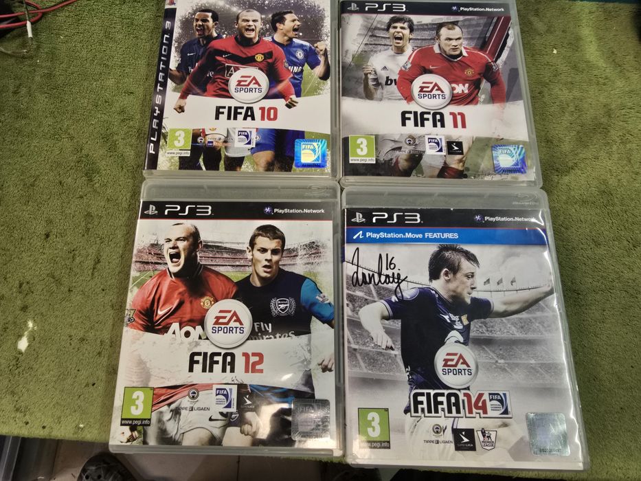 PS3 4 gry na konsolę.