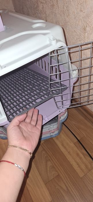 Переноска, металеві дверцята, для кота, собаки