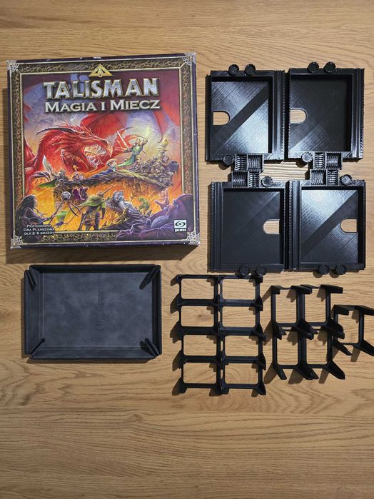 Gra planszowa Talisman Magia i Miecz + część dodatki Miasto oraz inne