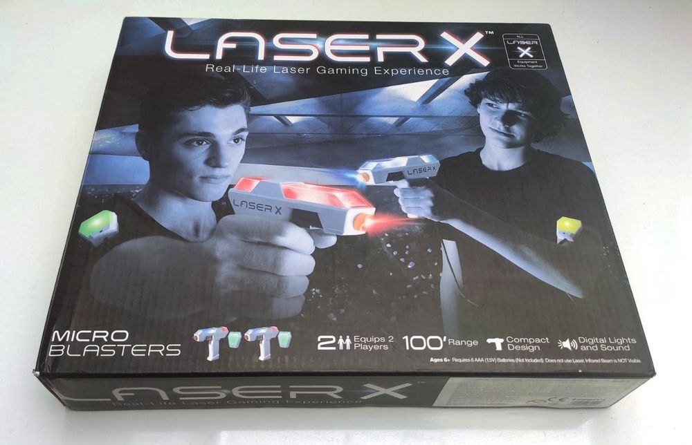 лазер Laser X Micro бластер  для двох гравців