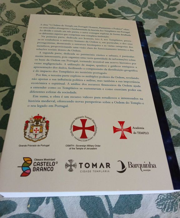 "A Ordem do Templo em Portugal - homens, património e poderes", de Rui Manuel Figueiredo Nobre