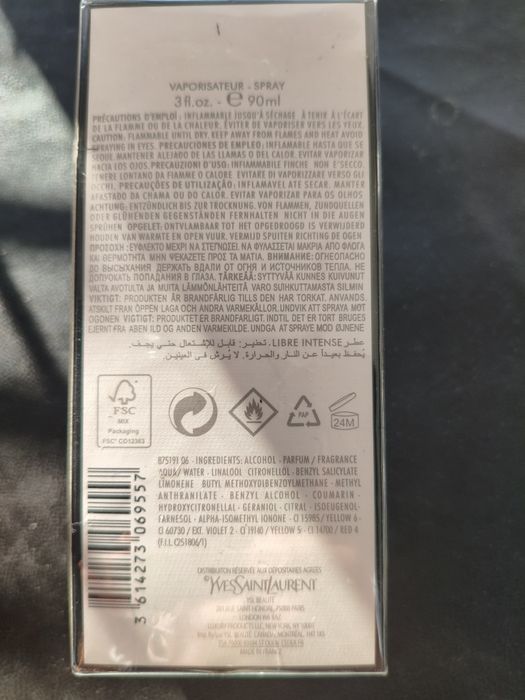 YSL Libre eau de parfum Intense 90 ml