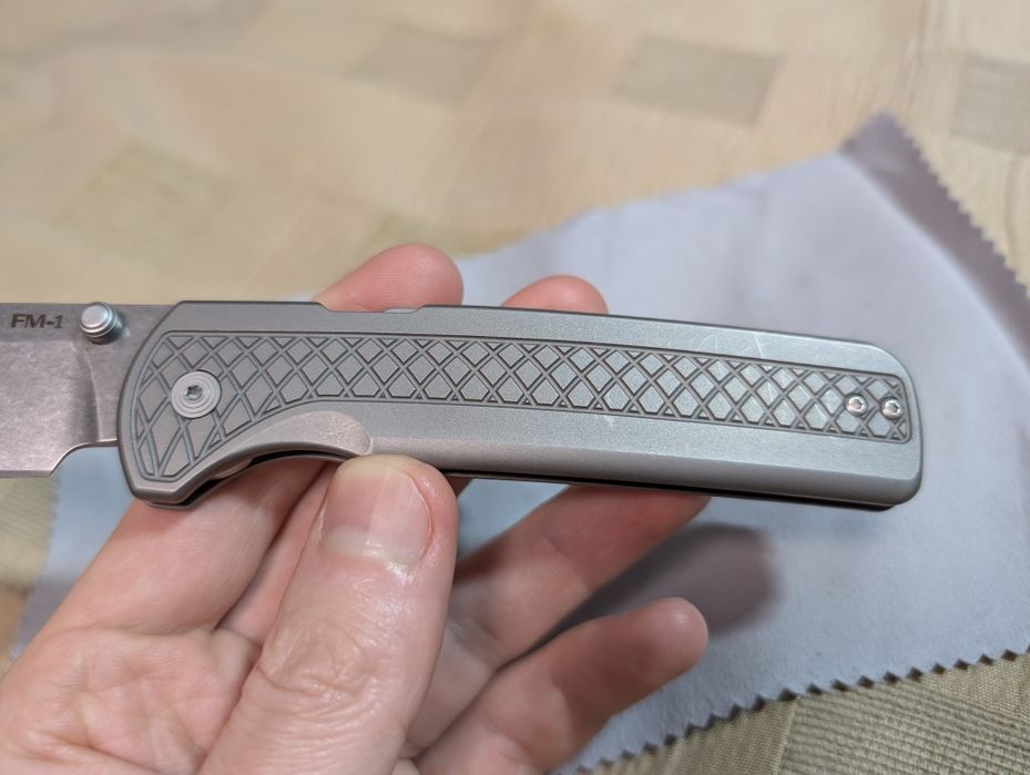 Складний ніж Cold Steel Atlas FM-1 S35VN edc titanium EDC