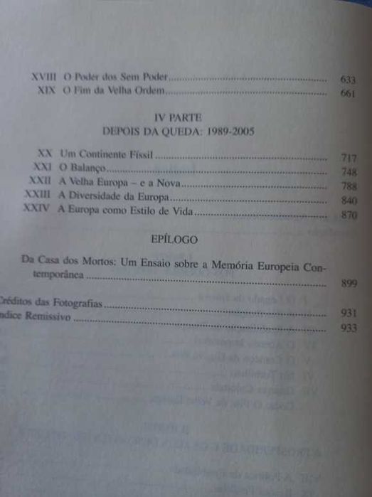 Pós-Guerra; História da Europa Desde 1945 - Tony Judt