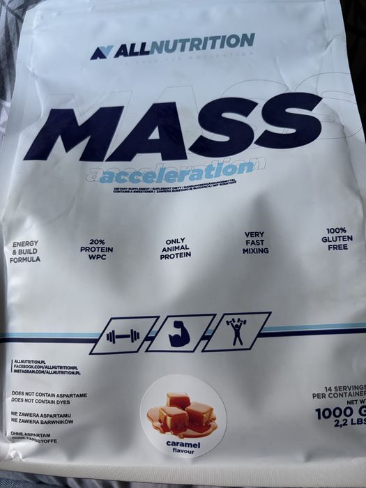 Allnutrition mads acceleration 1kg carmel