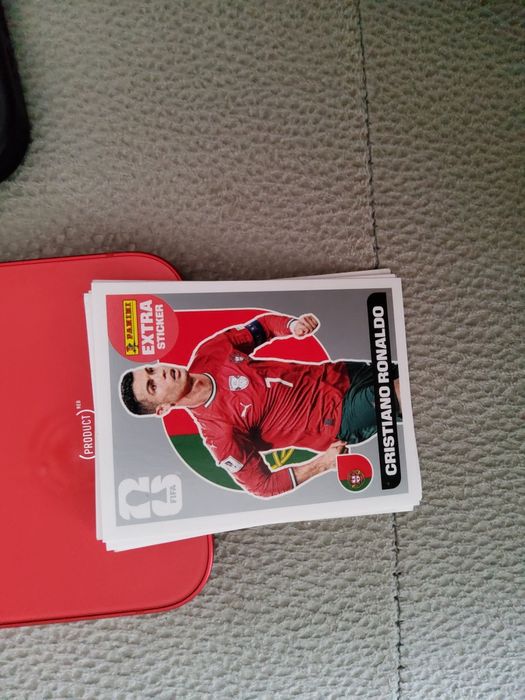 Extra sticker Cristiano Ronaldo Prata