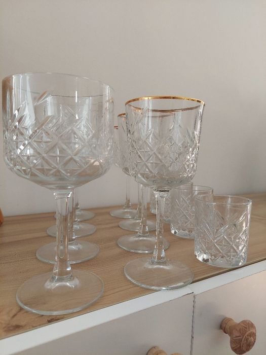 Conjunto de copos elegantes