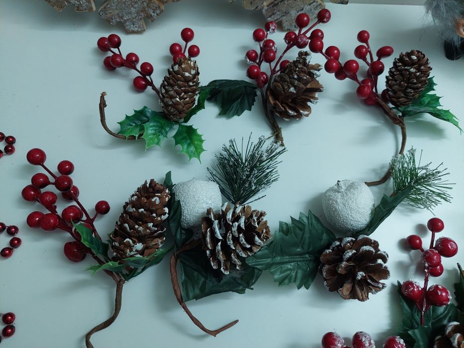 Conjunto de decorações de Natal (bom estado)