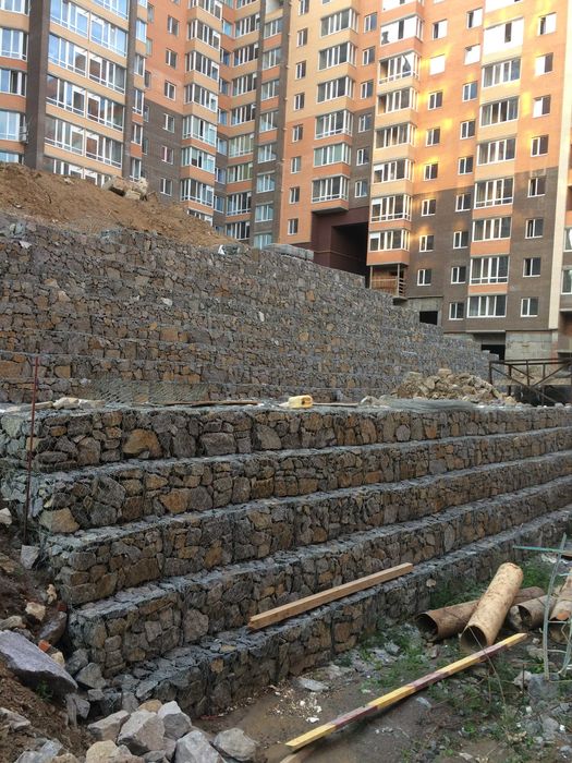 Габіонна сітка великий вибір, найкраща ціна доставка по Україні габіон