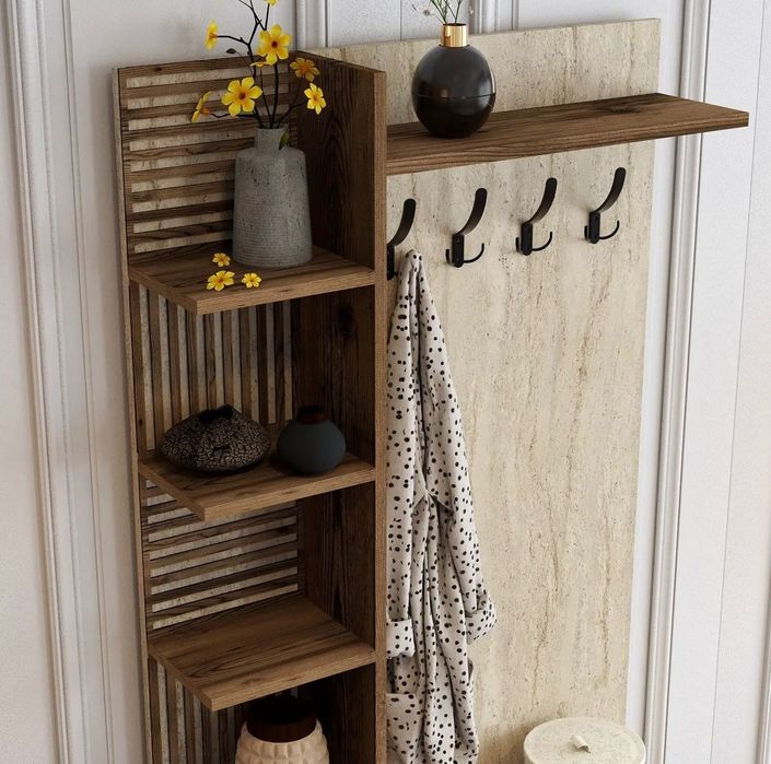 Móvel entrada travertino