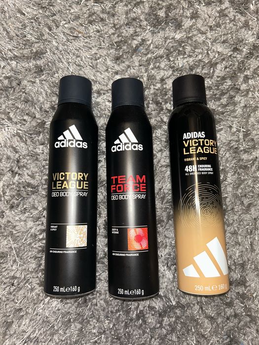 Adidas dezodoranty męskie 3 szt