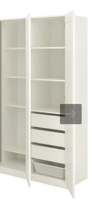 Гардеробна - шафа Ikea , дуже вмістка ! Поміститься  багато речей