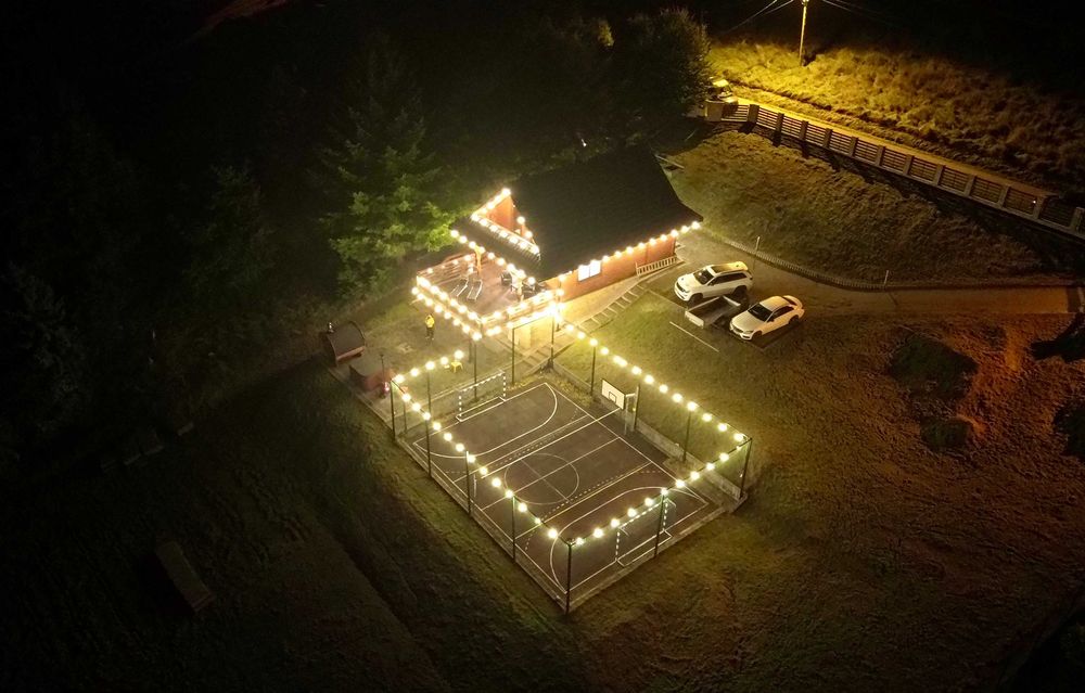 VIP wypoczynek dla 13 osób – sauna, balia, bilard i boisko