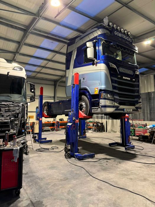 Colonas elevadoras para camiões, 7.2Tx4, STERTIL KONI