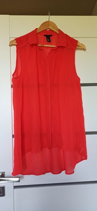 Bluzka letnia czerwona