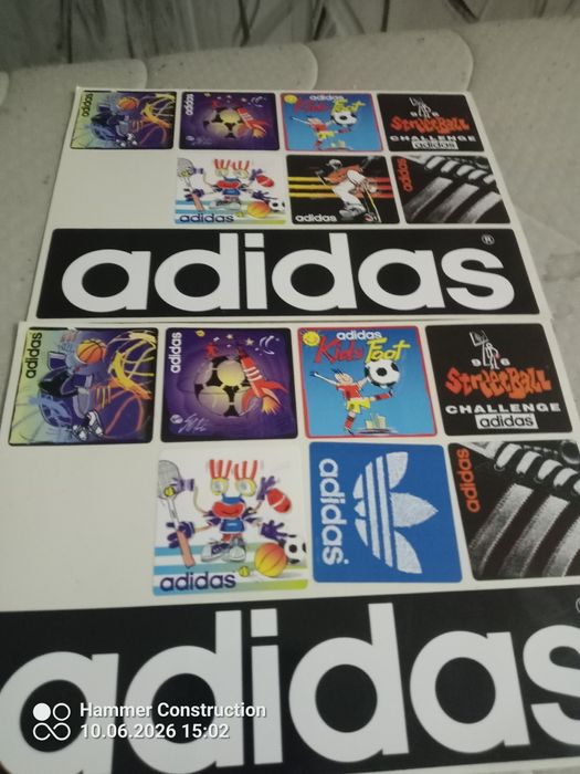 Naklejki Adidas ko