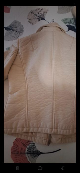 Casaco bomber jacket zara bege de senhora