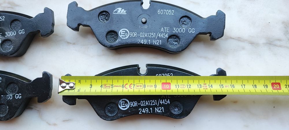 Conjunto de pastilhas ATE p. Travões da frente Opel