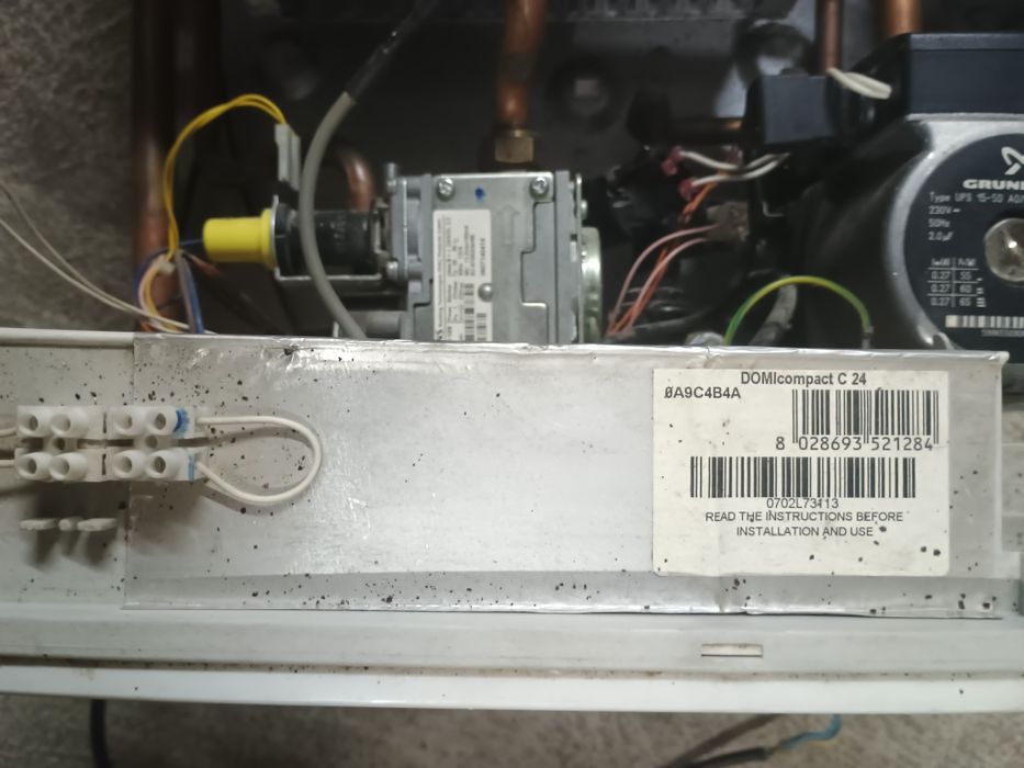 Котел Ferolli c24 по запчастинам