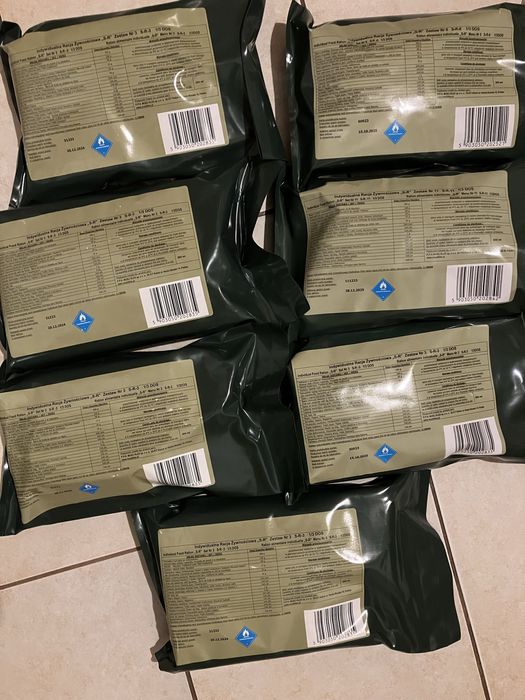 Indywidualne racje żywnosciowe 6 szt