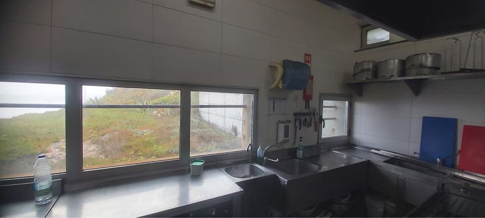 Restaurante em plena praia