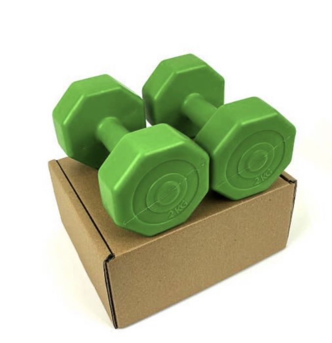 Композитні гантелі для фітнесу 1, 2, 3кг 4кг для спорту гантели дитячі