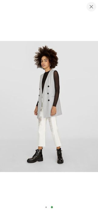 Жилет подовжений Stradivarius M